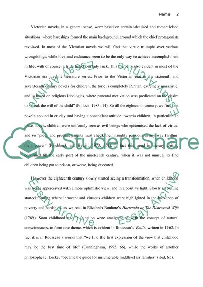 Challenging Ideas of Childhood as represented in Victorian Novels