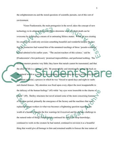 Frankenstein - - Enlightenment