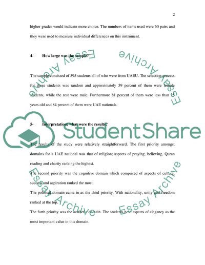 Case study of The United Arab Emirates youths (UAEU) between modernity and traditionalism