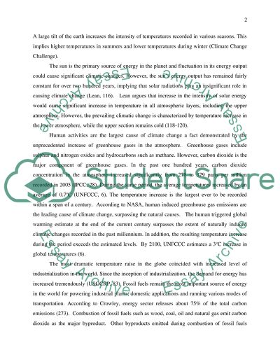 Is Climate Change Human-caused What is the Evidence If So, what Can/Should we do about it