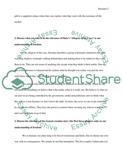 Final exam( to answer question)