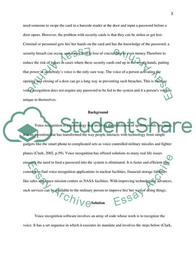 Voice Recognition Software