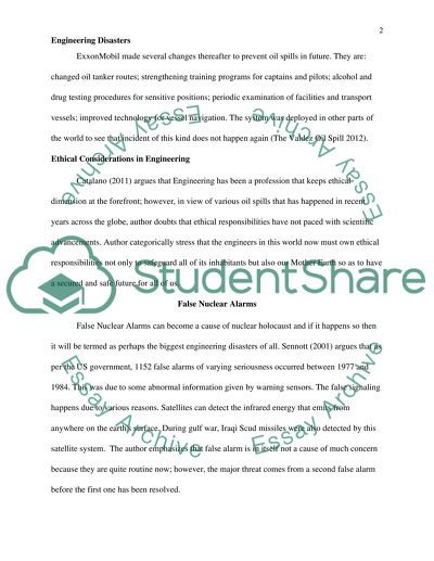 Engineering Disasters