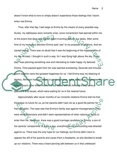 Remembered Event (Male)