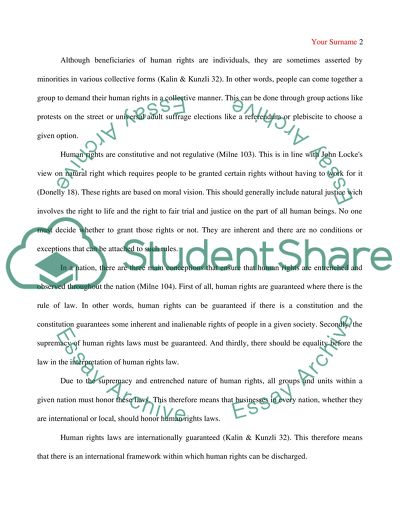 Human Rights and American Oil Companies