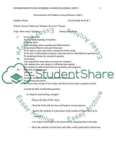 Lesson Plan Literatura