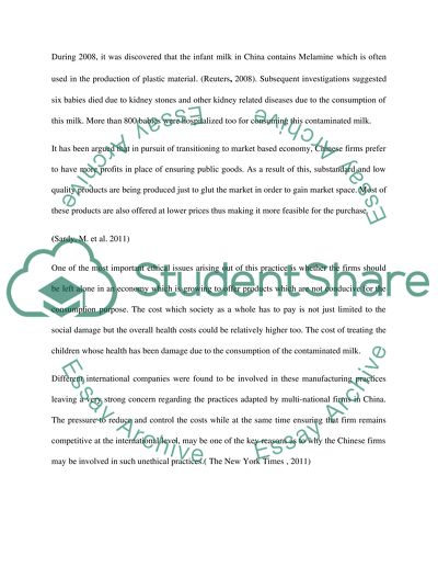 Business ethics and social responsibility