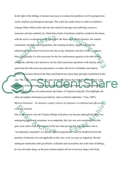 Criminal Justice Planning