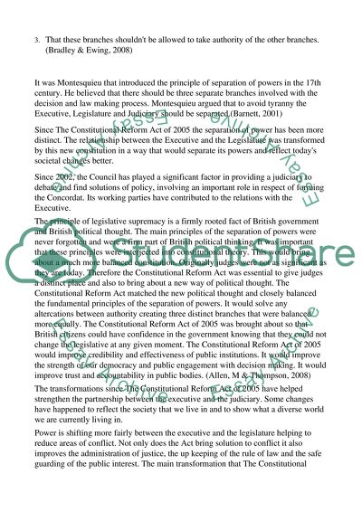 Constitutional Reform Act of 2005