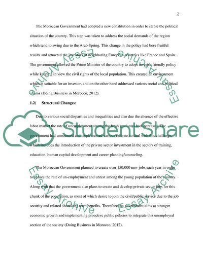 Foreign Direct Investments Rules in Morocco and the Democratic Republic of Congo