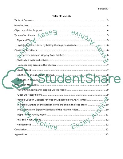 Making the Kitchen Floor at the Restaurant Less Hazardous