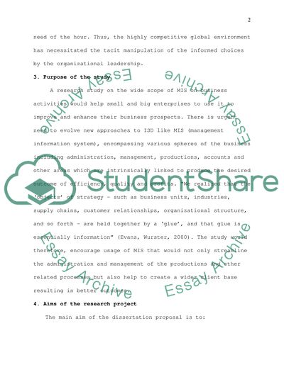 Scope of MIS on Business Activities
