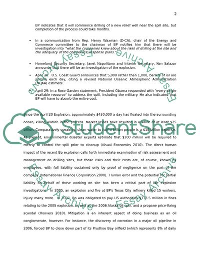 The Gulf Coast BP Oil Spill