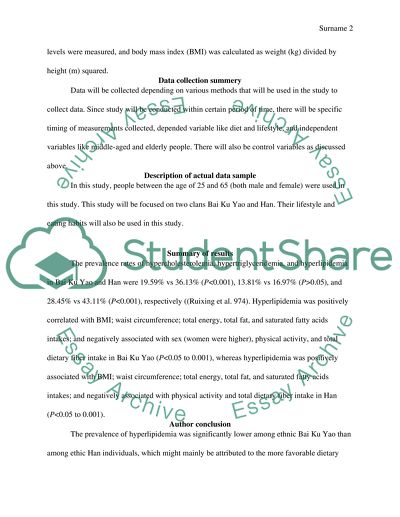Associations of Diet and Lifestyle with Hyperlipidemia for Middle-Aged and Elderly Persons