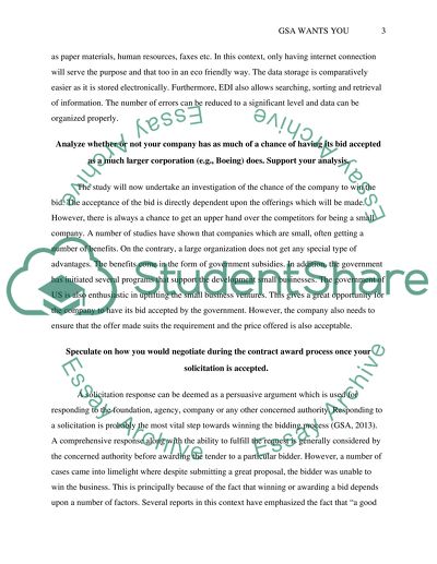 The Electronic Submission Process and the Security Measures
