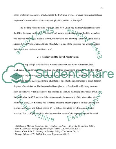 Kennedy and the Bay of Pigs Invasion