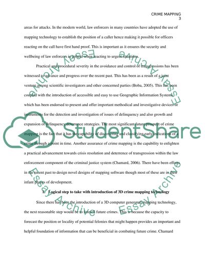 3D Crime Mapping Technology