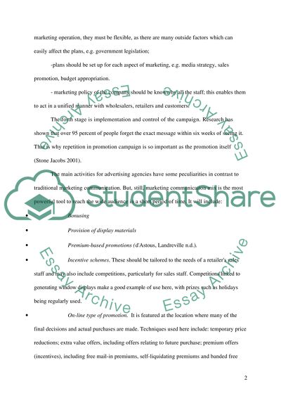 Management of Customer Relationships