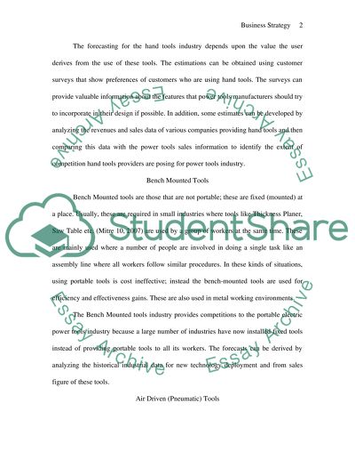 Impact of Other Industries on Power Tools Industry