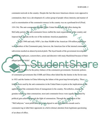 The Age of McCarthyism by Ellen Schrecker