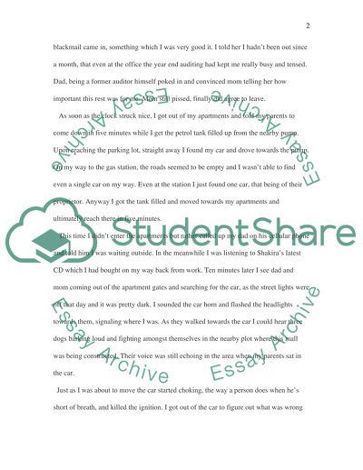 Descriptive Narration