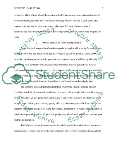 Apple Competitive Advantage