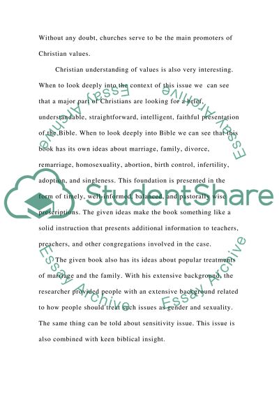 Understanding of a conventional family