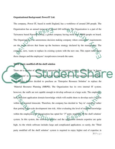 Organizational Background of PowerIT Ltd