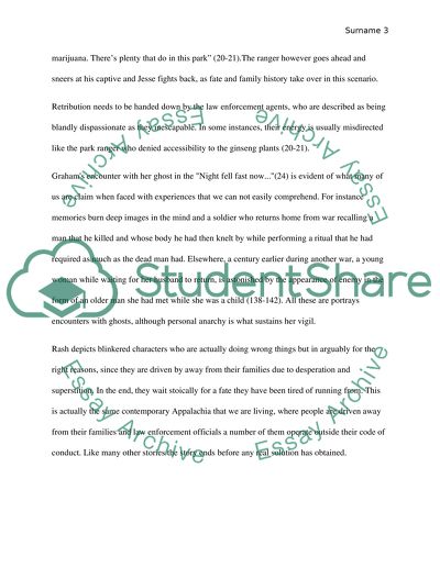 Ron Rashs Into the Gorge