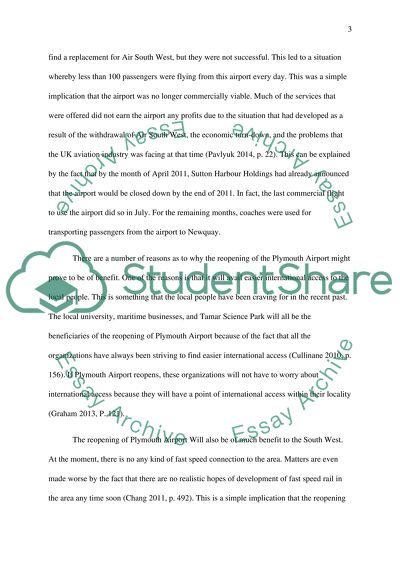 Plymouth (UK) airport will never re-open