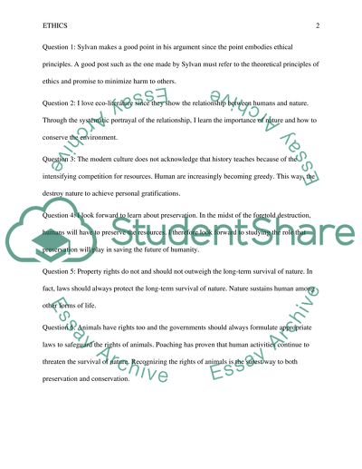 The Theoretical Principles of Ethics