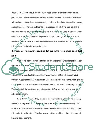 Ethical dilemmas are everywhere in finance