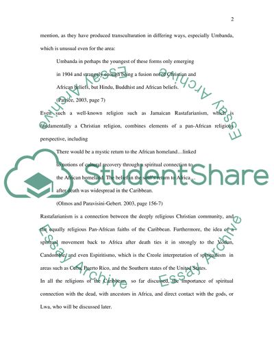 Religions of the Caribbean and Latin America