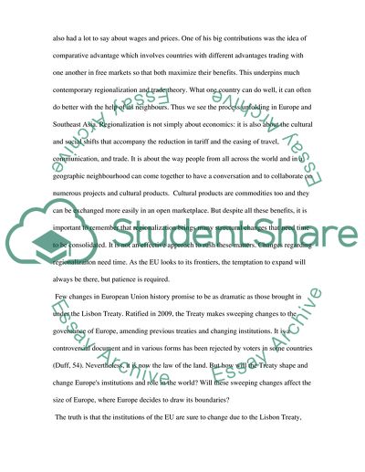 Does the European Union have a final frontier