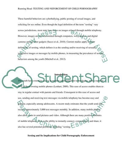 Sexting essay image