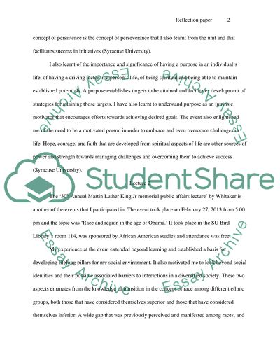 Participation in Three Events