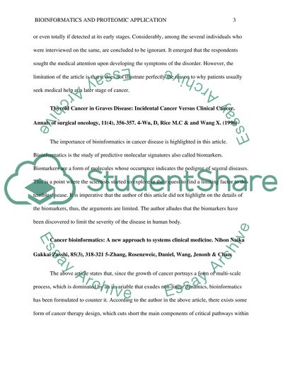 The Importance of Bioinformatics