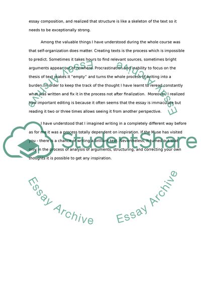 Acquiring Effective Writing Skills