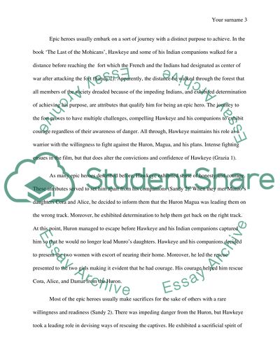 The Last of the Mohicans