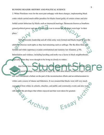 Week 4 - Application Assignment: Statehood of Florida- Introduction to Florida History