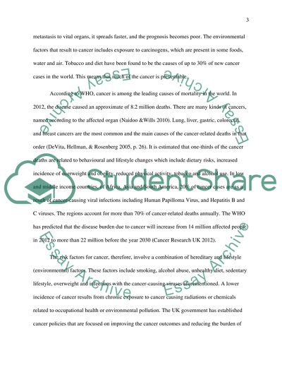 Major Health and Lifestyle Issues