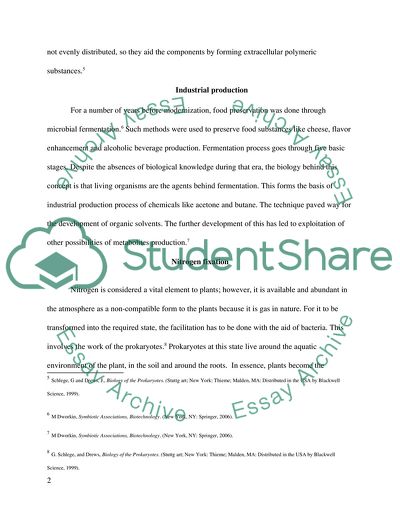Prokaryotes Role in Wide Range of Metabolic Activities Crucial For Maintaining the Biosphere