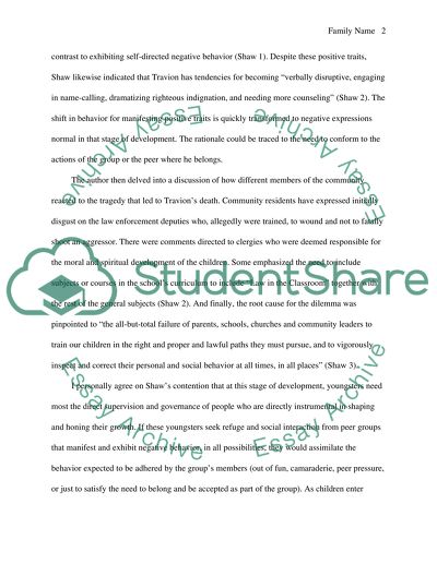 A Gang Members Final Bad Choice: A Reflection