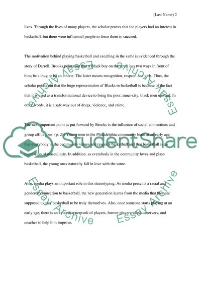 Black Men Cant Shoot: Book Analysis