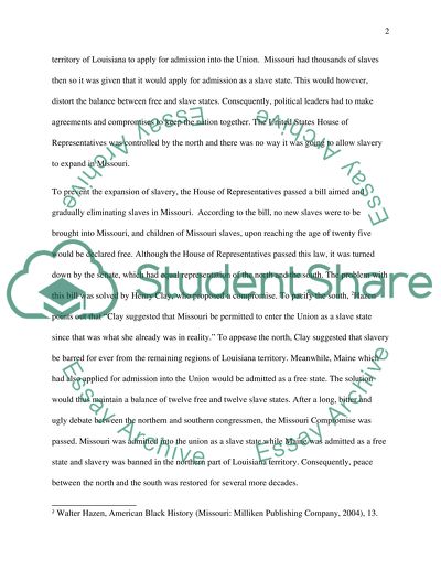 Events Culminating the Civil War