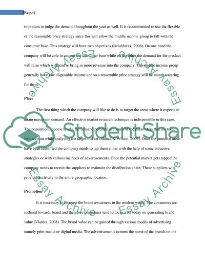 Strategic Marketing of Energy Industry