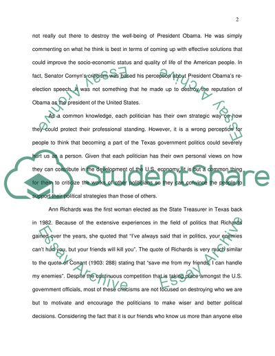 Reaction Paper to given quotes listed