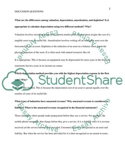 Discussion Questions