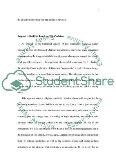 Humanist Christian Consciousness