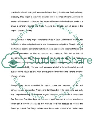 History of Los Angeles